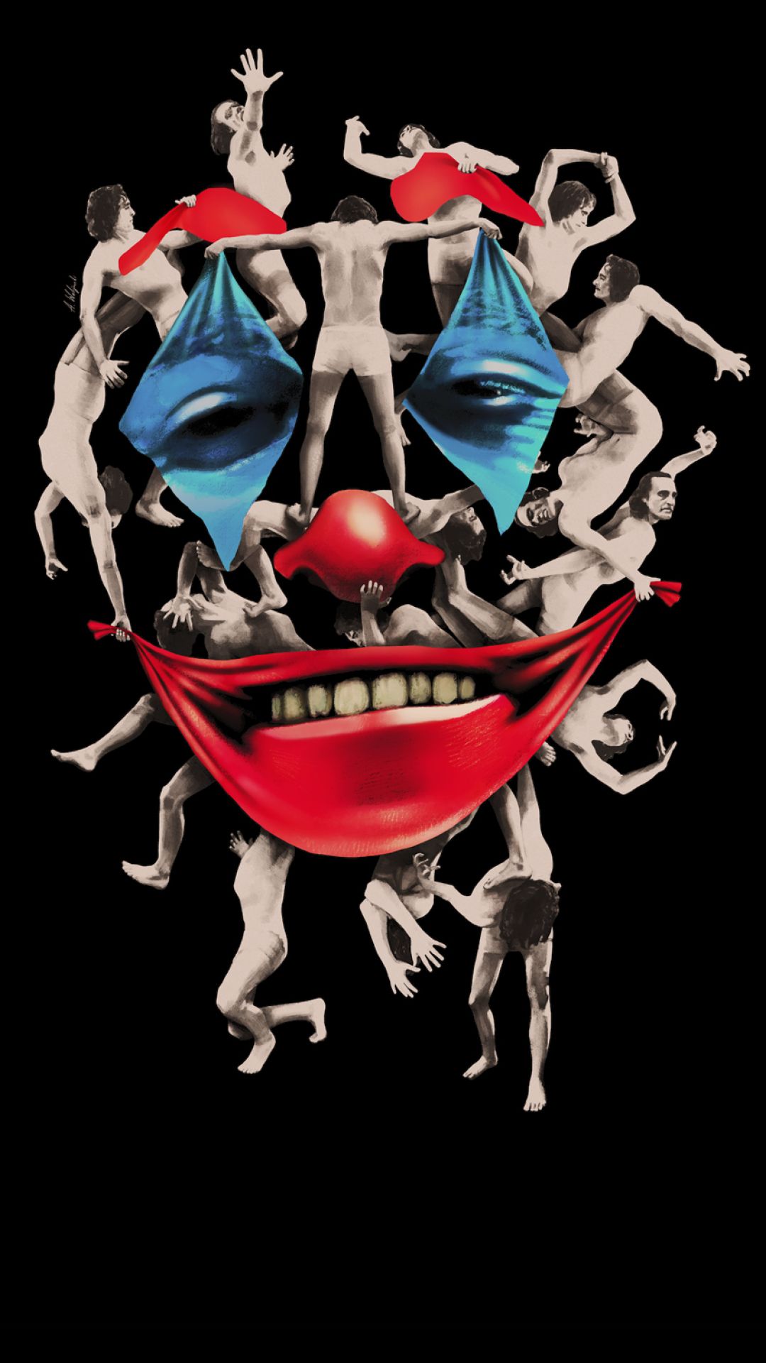 Joker Movie Poster Amoled Background [1080x1920]