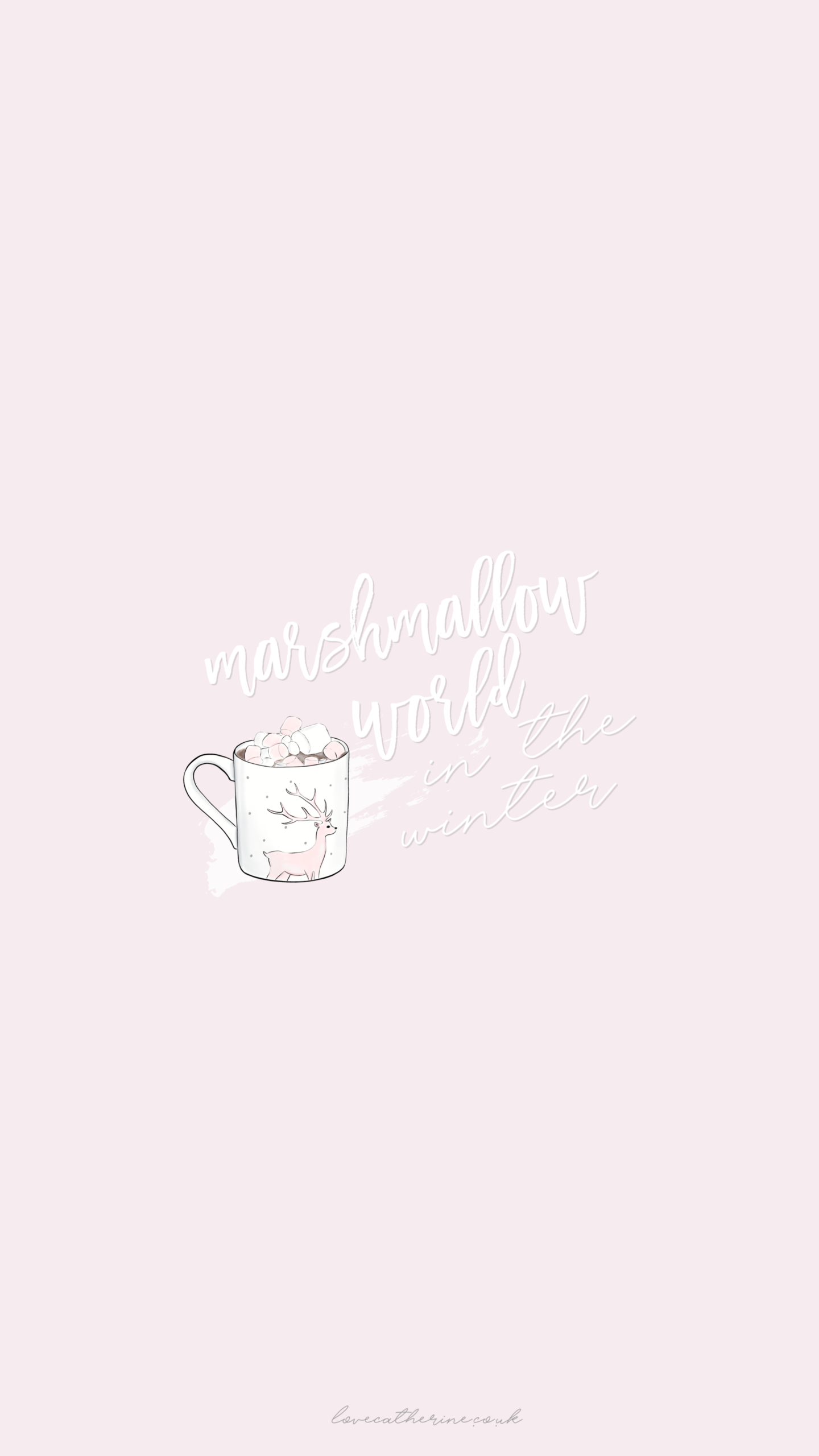 Free Cute & Girly Winter Phone Wallpaper