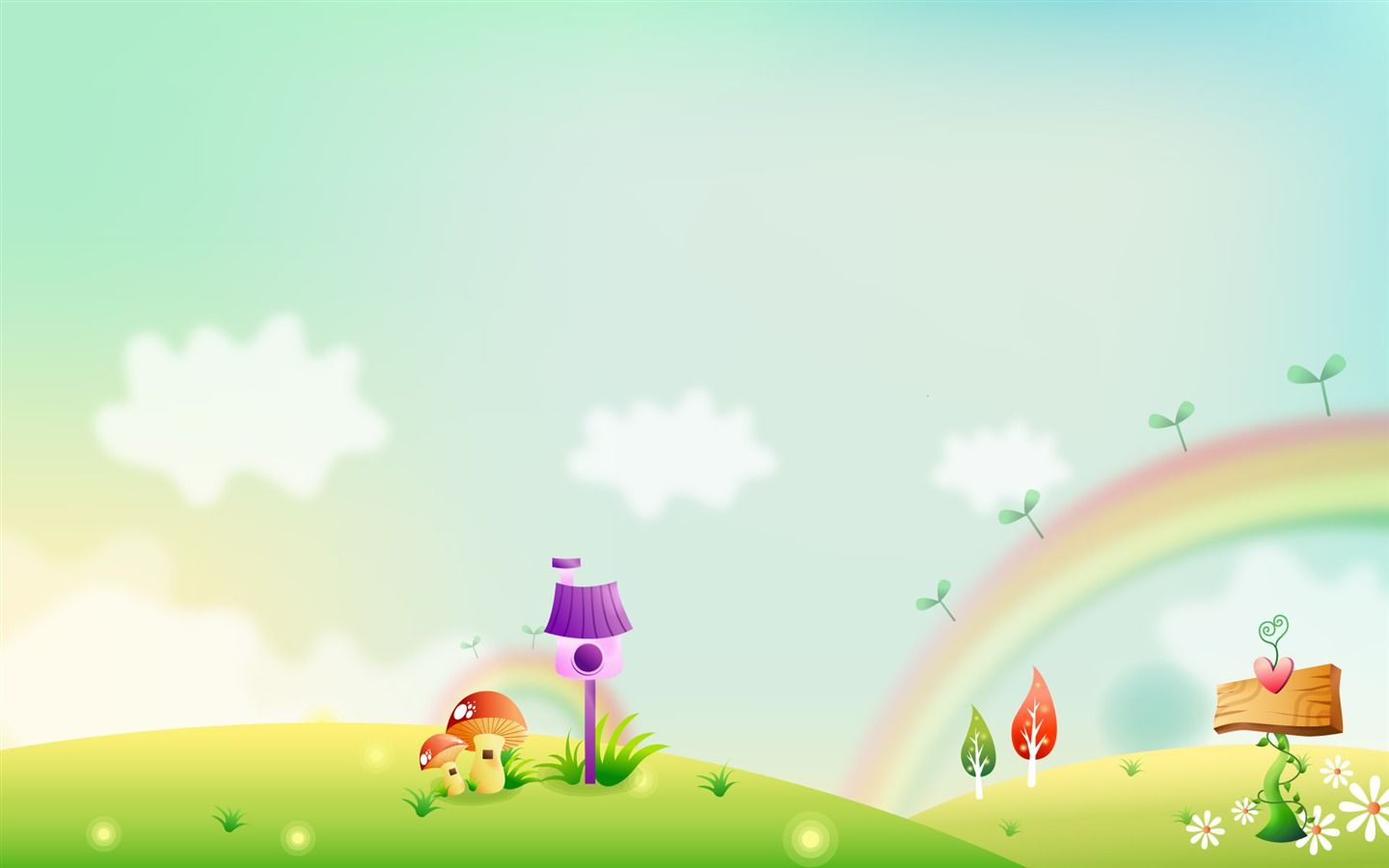 Cartoon Landscape Wallpapers - Wallpaper Cave