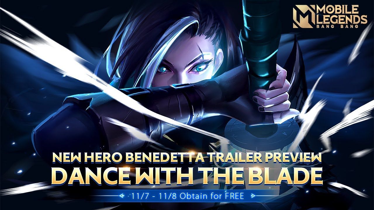 Claim New Hero Benedetta For Free 7 11 8. Benedetta. Mobile Legends: Bang Bang!