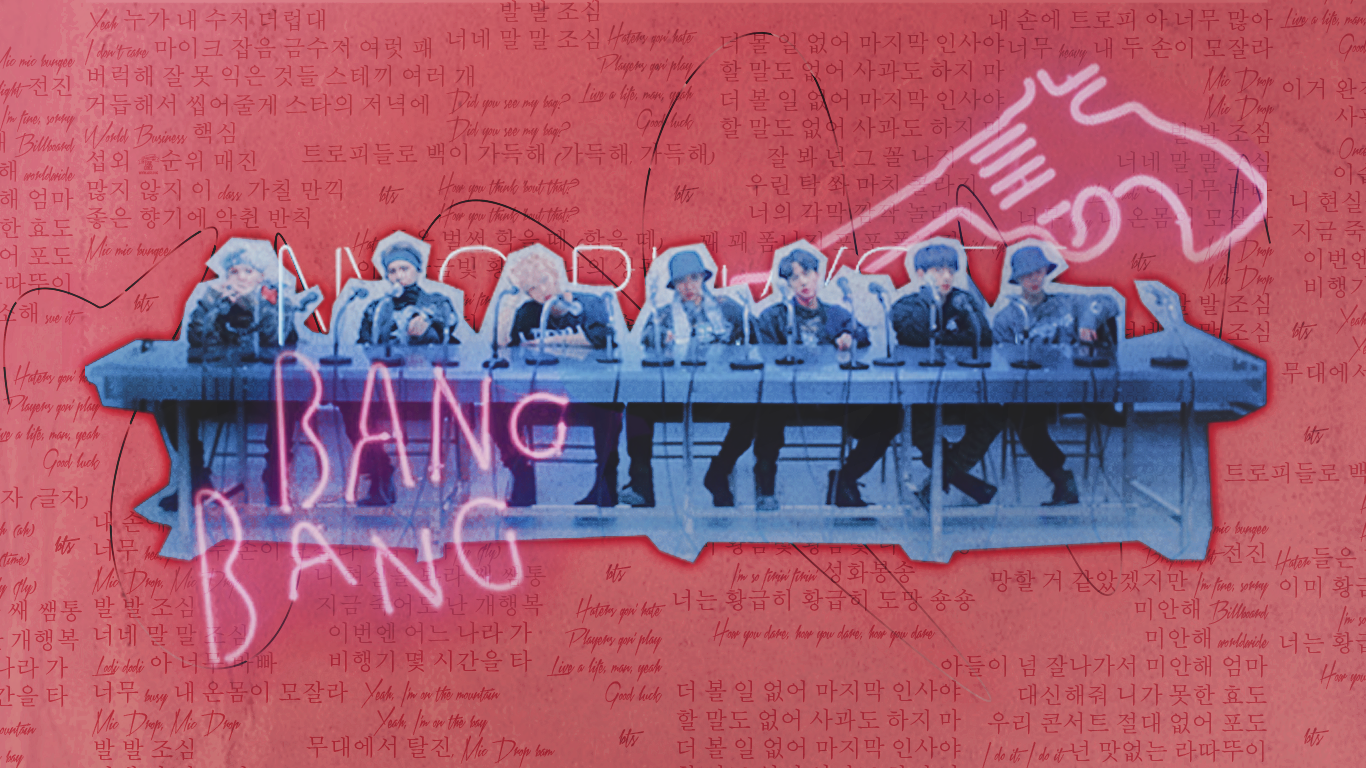 Bts Mic Drop Wallpaper Desktop