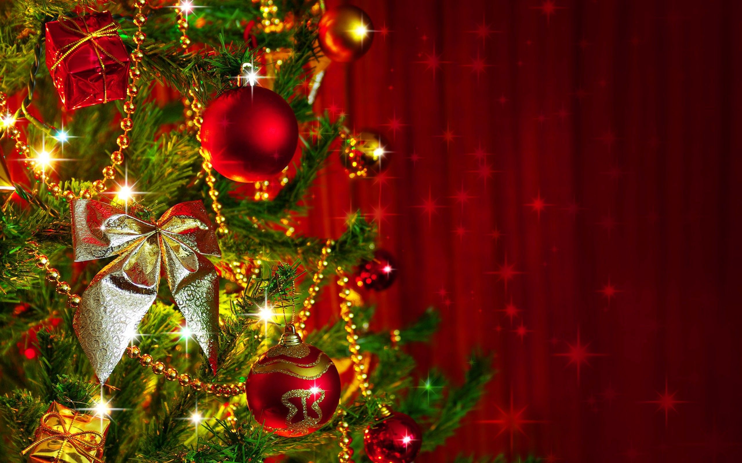 Christmas Tree Decoration Desktop Wallpaper Data Src Day HD Wallpaper