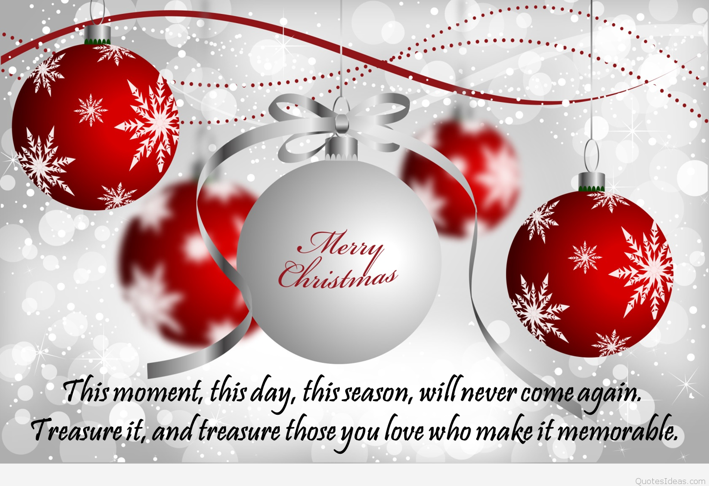 Merry Christmas Quotes Image for Family & Friends