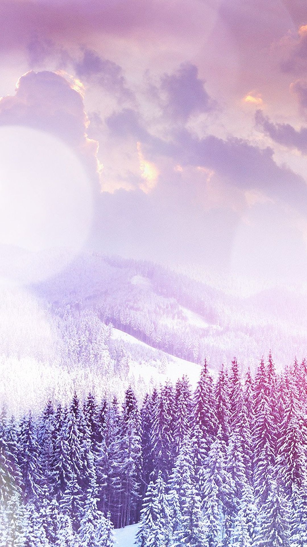 Winter Flare White Snowy Mountains Landscape iPhone 6 Wallpaper Download. iPhone Wallpaper, iPad. iPhone wallpaper winter, Winter wallpaper, iPhone 5s wallpaper