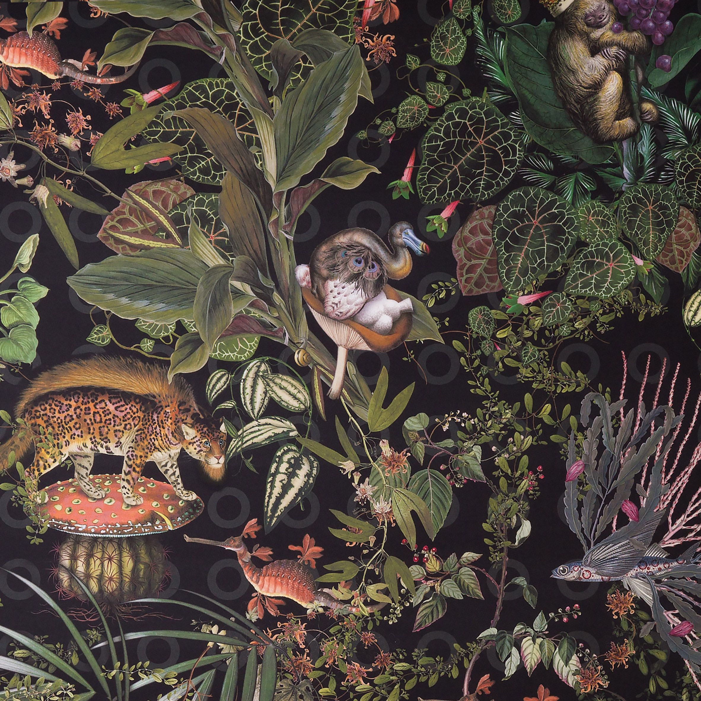 Moooi pays tribute to extinct animals with range of wallpaper