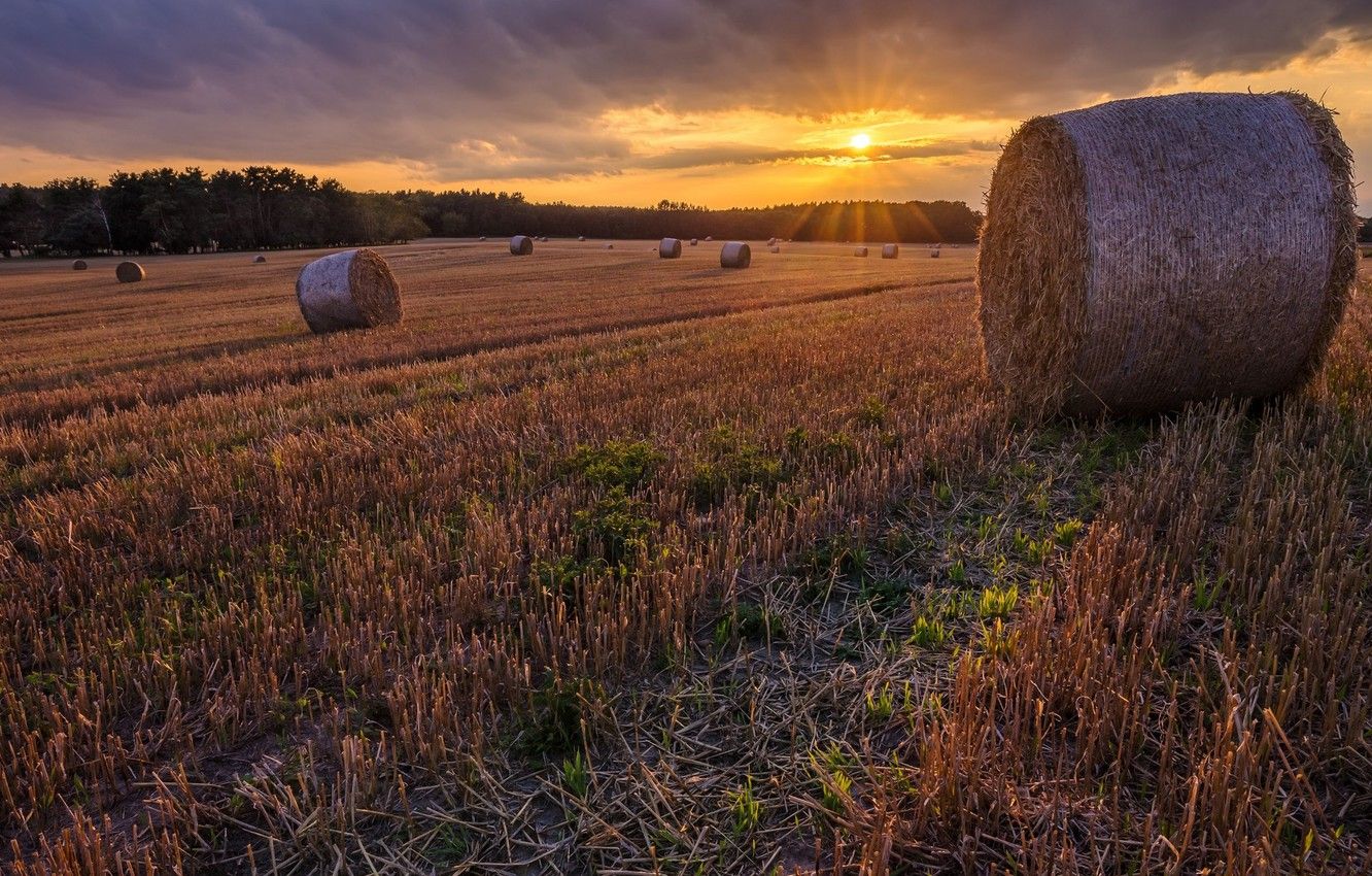Hay Bales Wallpapers Wallpaper Cave