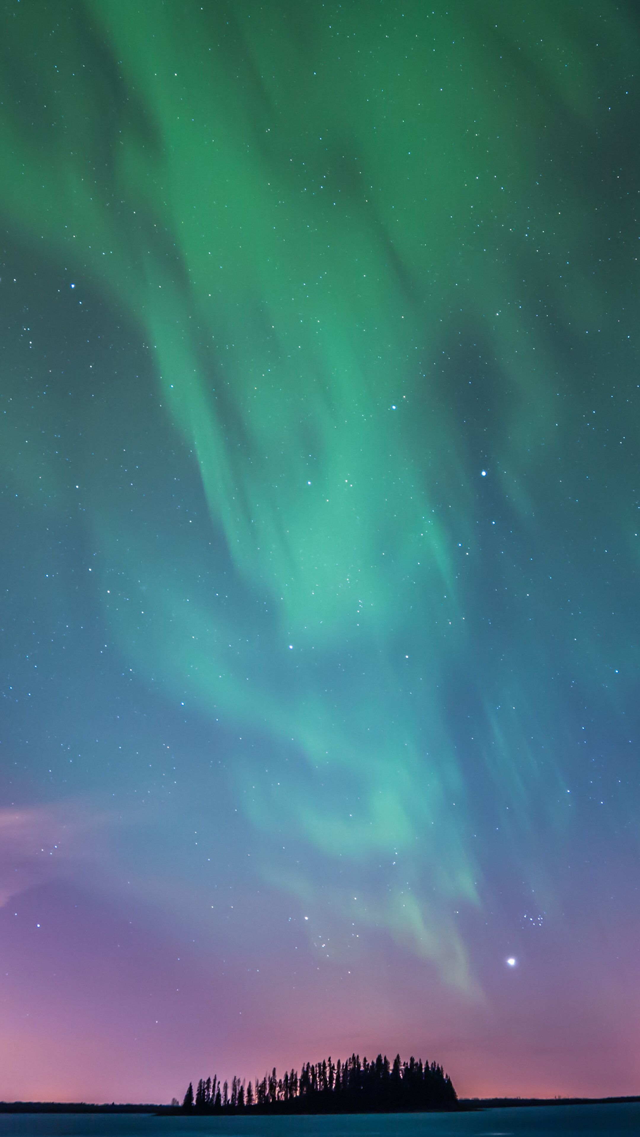 Northern Lights, Aurora, Night, Sky, Scenery phone HD Wallpaper, Image, Background, Photo and Picture