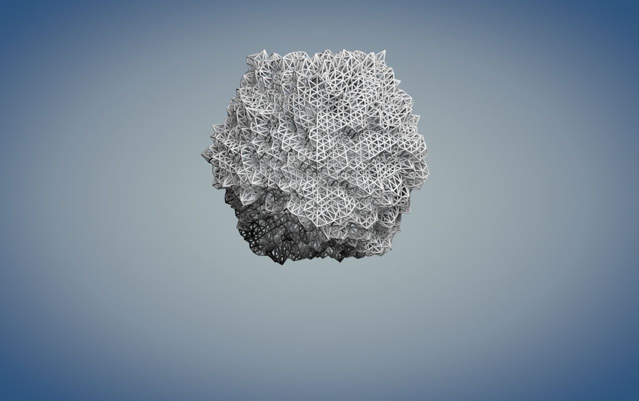 Abstract 3D Shape wallpaper. Abstract 3D Shape