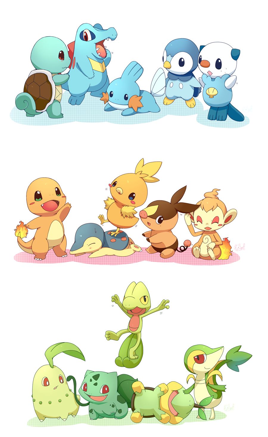 Cute Starter Pokemon Wallpapers  Top Free Cute Starter Pokemon Backgrounds   WallpaperAccess