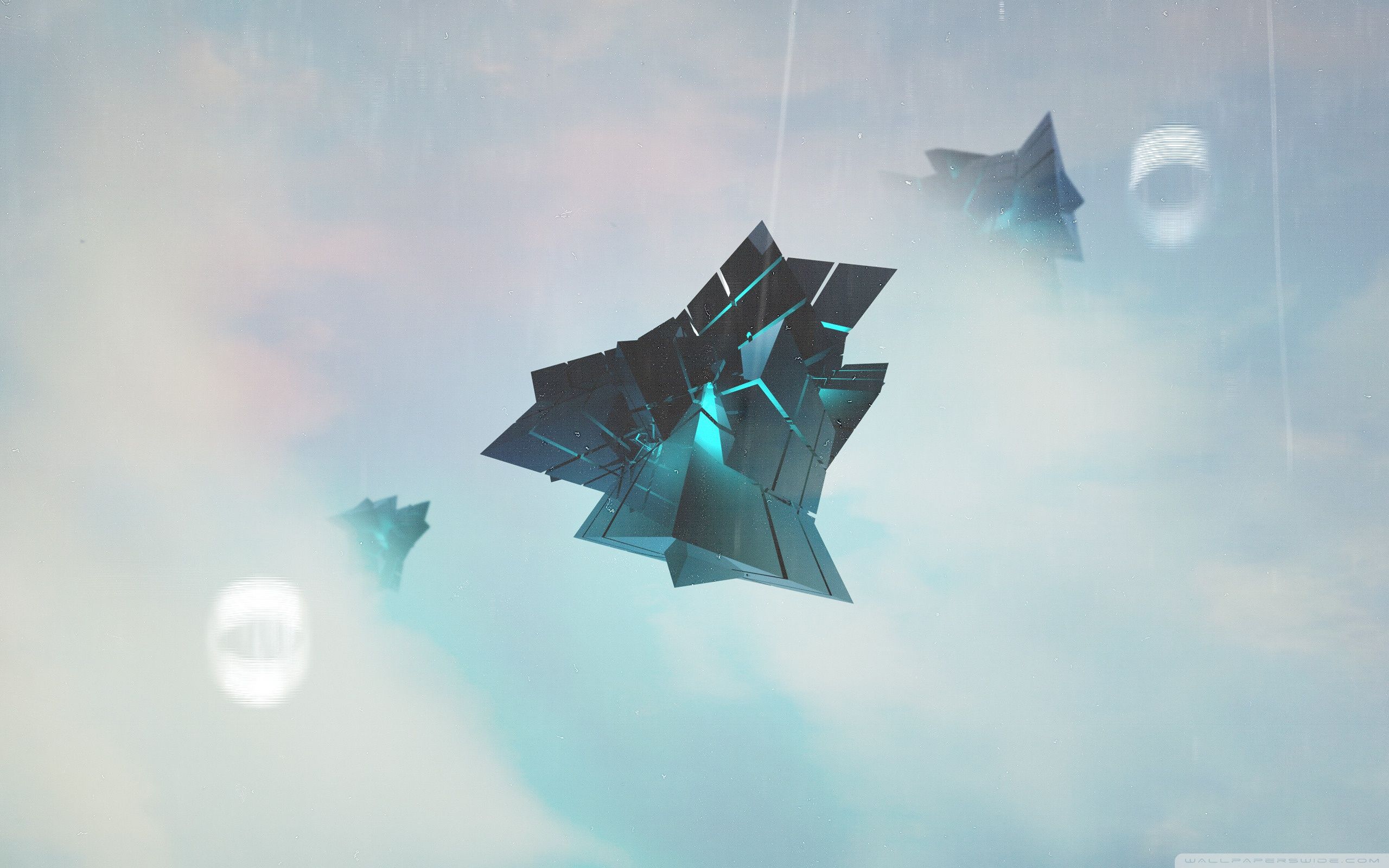 3D Shapes Ultra HD Desktop Background Wallpaper for 4K UHD TV, Tablet