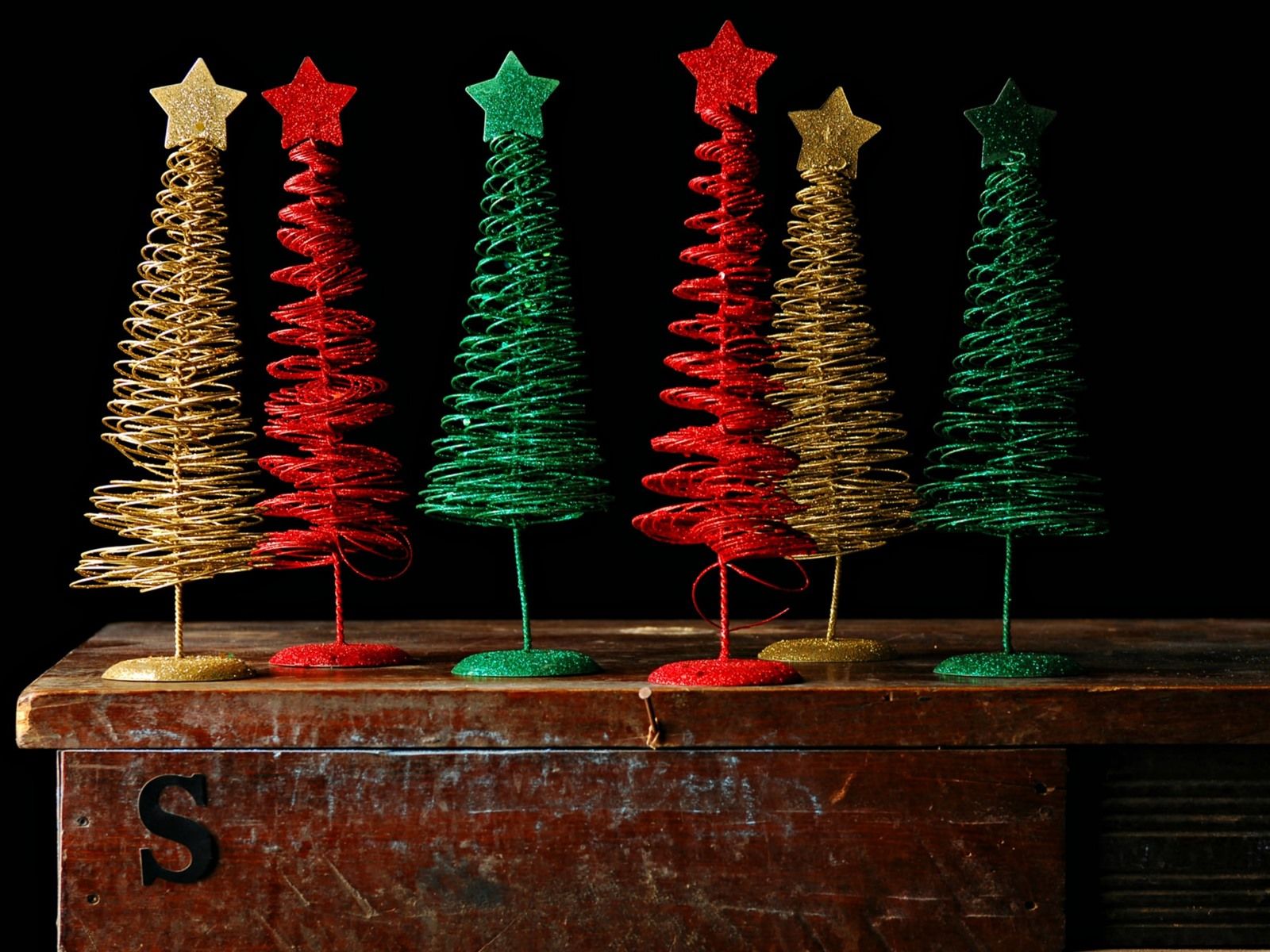 Colorful Christmas Trees, Toy 750x1334 IPhone 8 7 6 6S Wallpaper, Background, Picture, Image