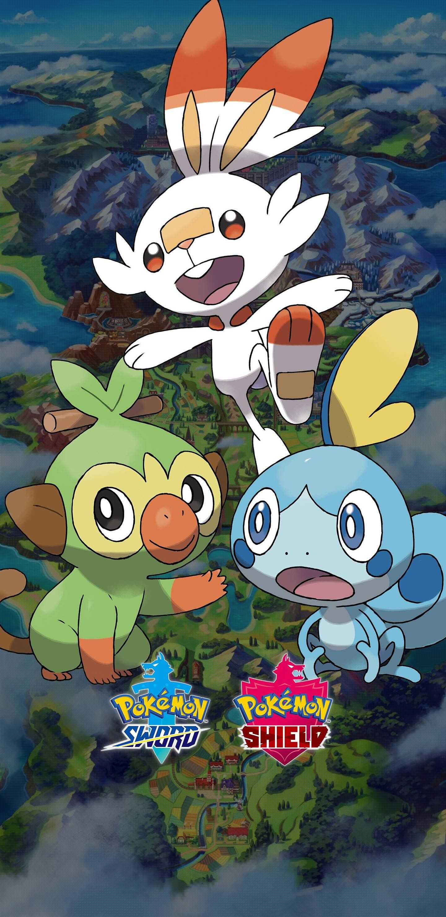 Pokemon Sword And Shield Starters Wallpaper & Background Download