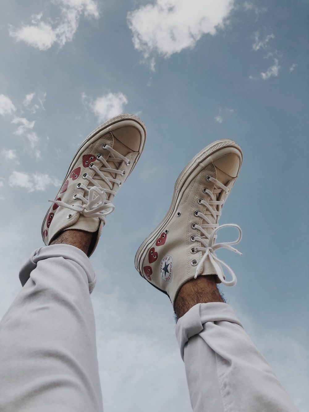 White Sneakers Picture. Download Free Image