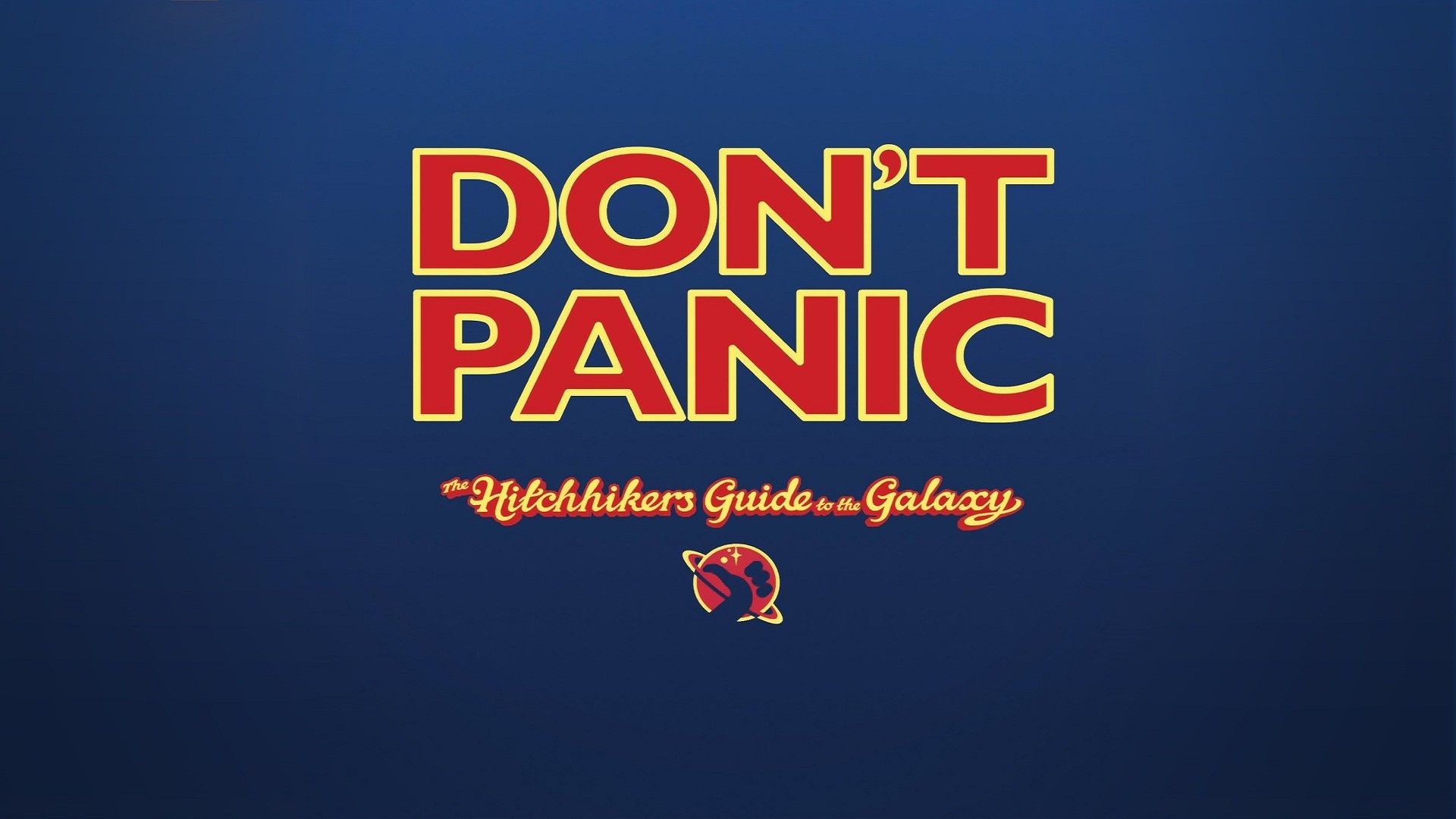 The Hitchhikers Guide To The Galaxy Wallpaper HD / Desktop and Mobile Background