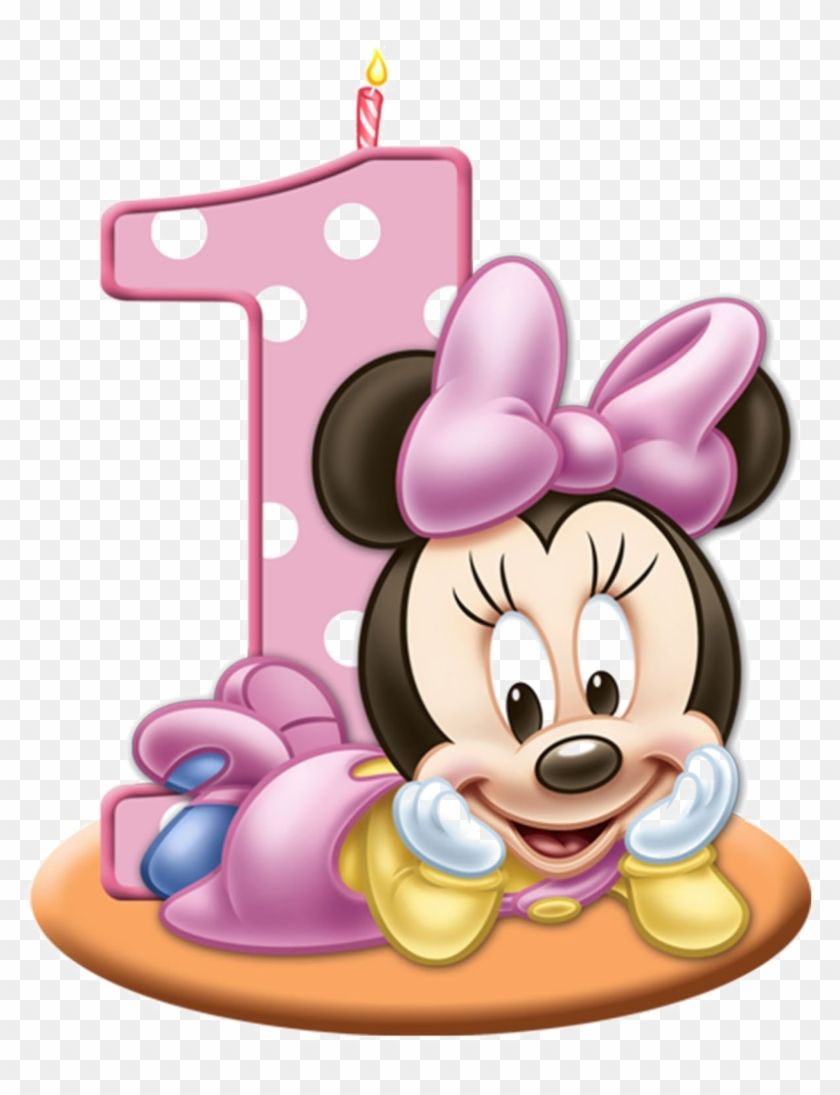 1st Birthday Transparent Image Minnie Mouse Png, Png Download