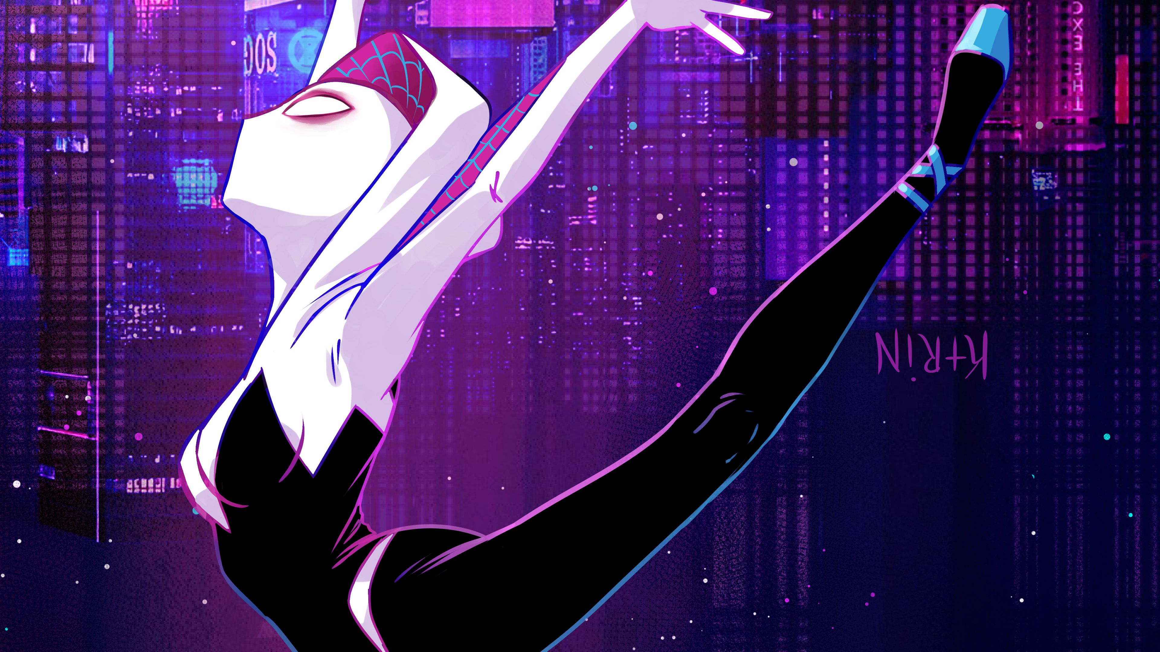 Into The Spider Verse Gwen Stacy Wallpapers Wallpaper Cave 6070