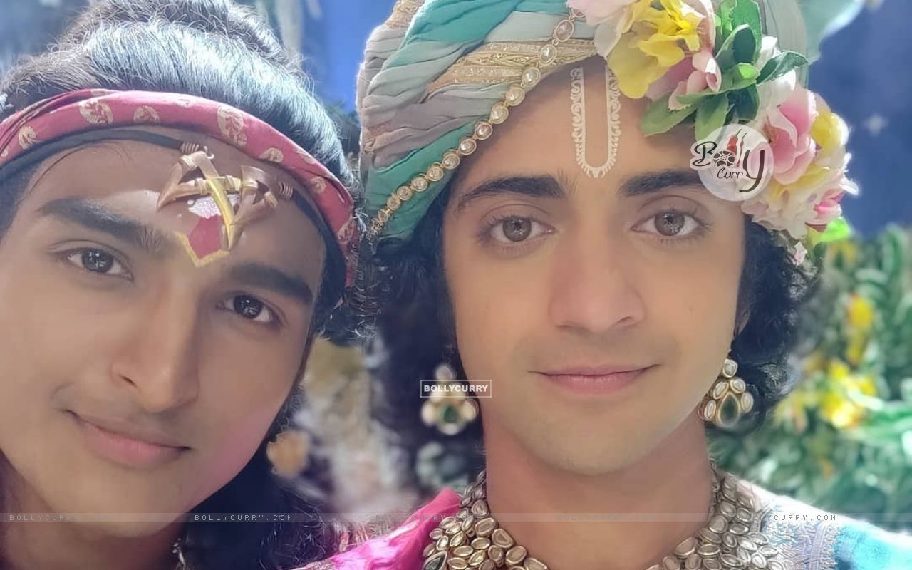 Wallpaper and Balram from RadhaKrishn size:1280x800