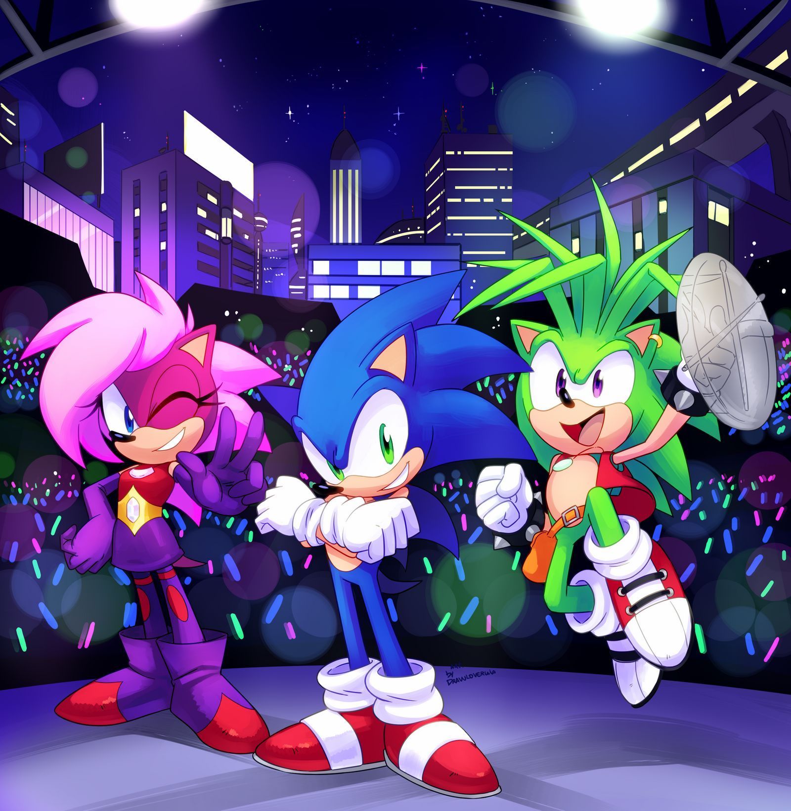 COMM: Sonic Underground. Sonic underground, Sonic, Sonic art