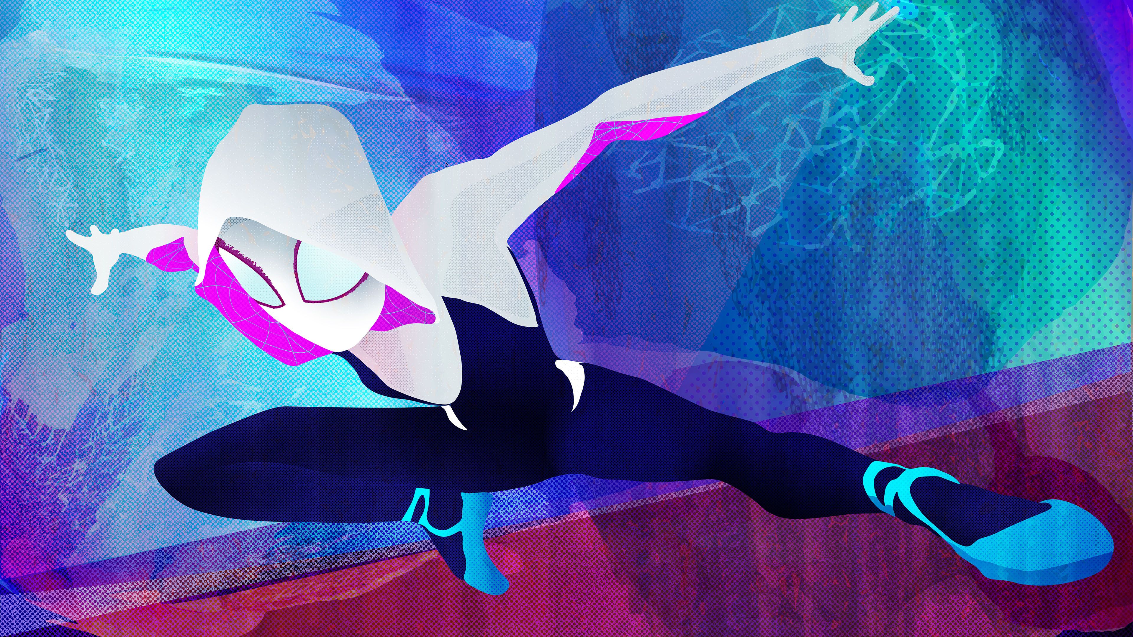 Into The Spider Verse Gwen Stacy Wallpapers Wallpaper Cave