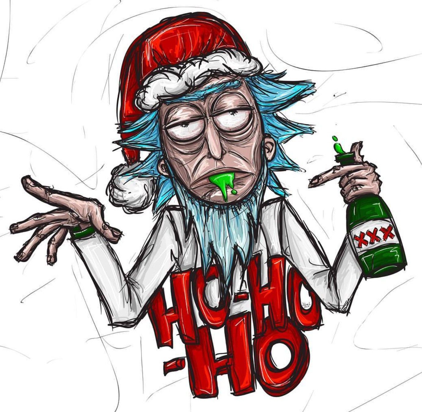 Rick and Morty x Christmas. Rick and morty, Morty, Rick