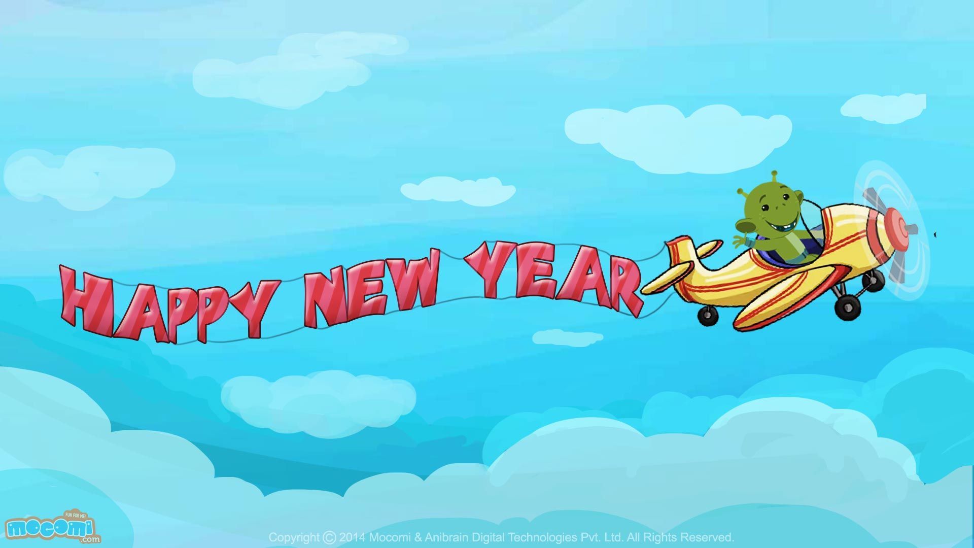 Happy New Year Wallpaper- 5 Wallpaper for Kids. Mocomi. New year wallpaper, Happy new year wallpaper, Happy