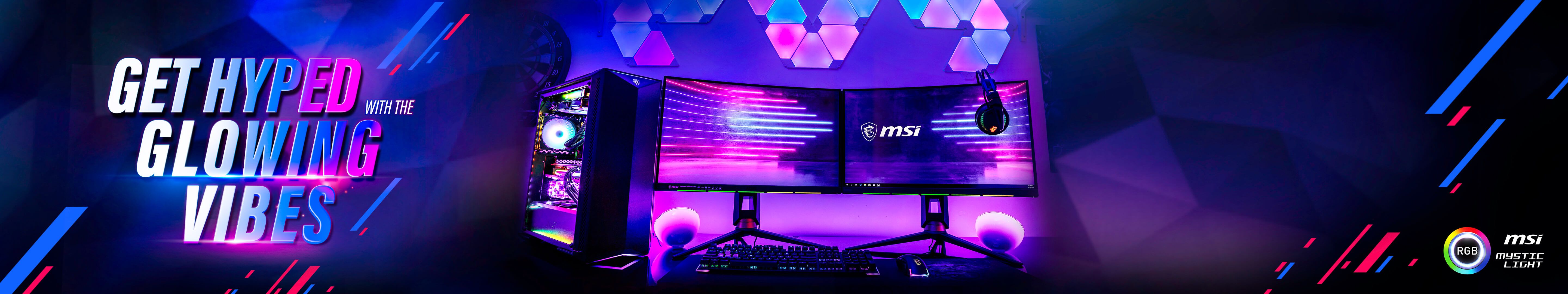 Mystic Light RGB Gaming PC RGB PC Parts & Peripherals