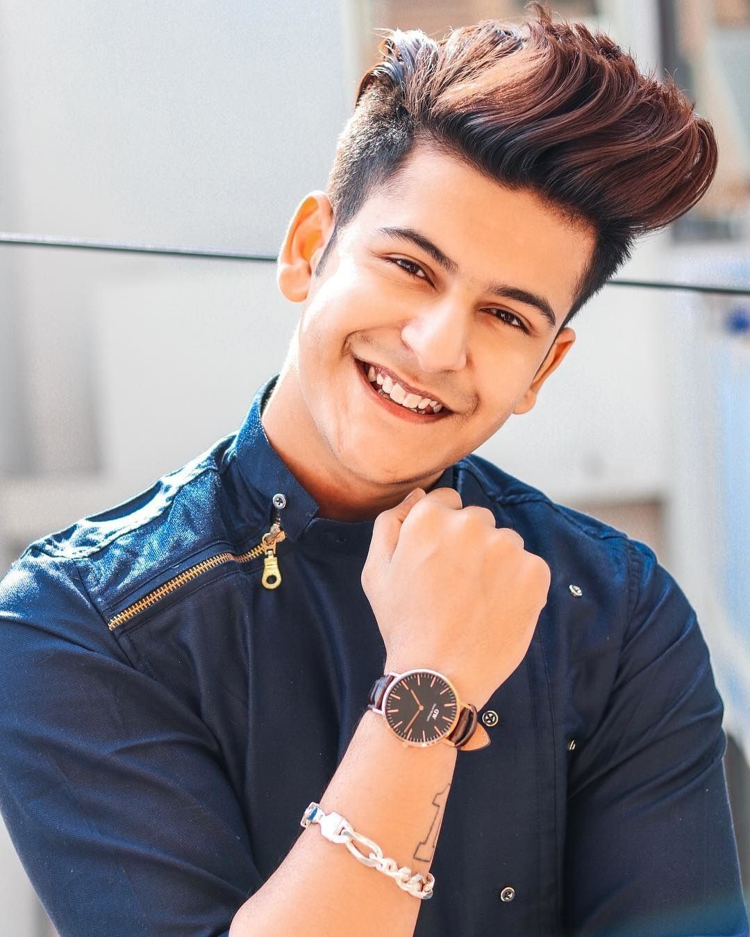 Manjul Khattar (TikTok Star) Biography, Age, Height, Girlfriend, Birthday, Family, Wiki & More. Indian men fashion, Mens traditional wear, Hair styles