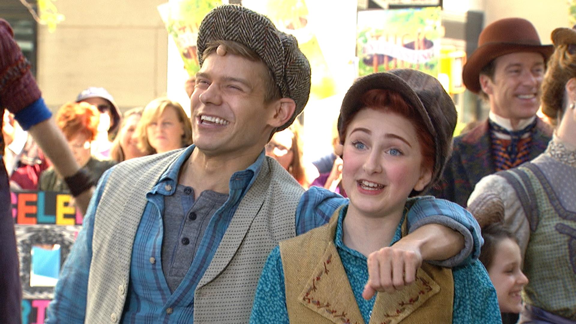 Tuck Everlasting' cast perform 'Partner in Crime' on the plaza
