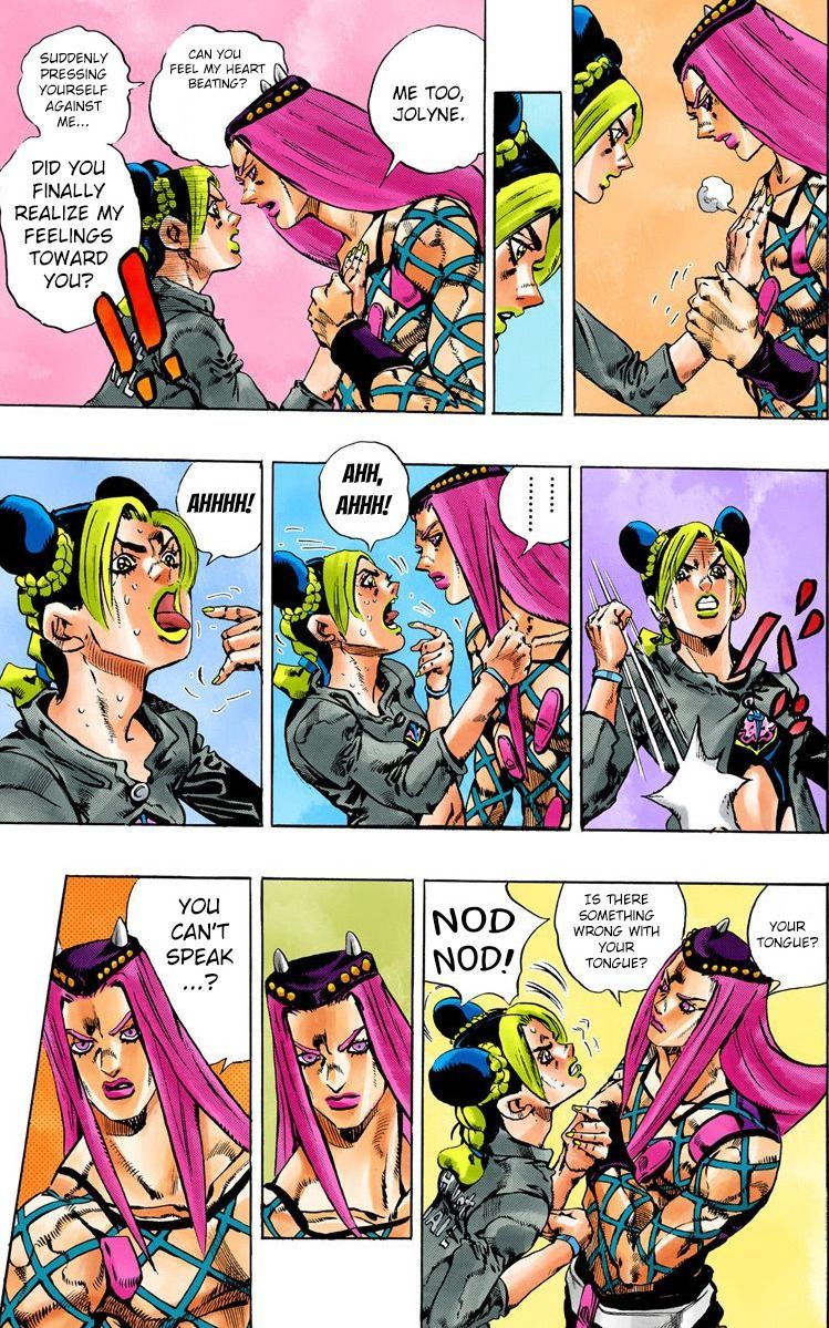 Narciso Anasui & Jolyne Cujoh. Jojo bizzare adventure, Jojo memes, Jojo bizarre