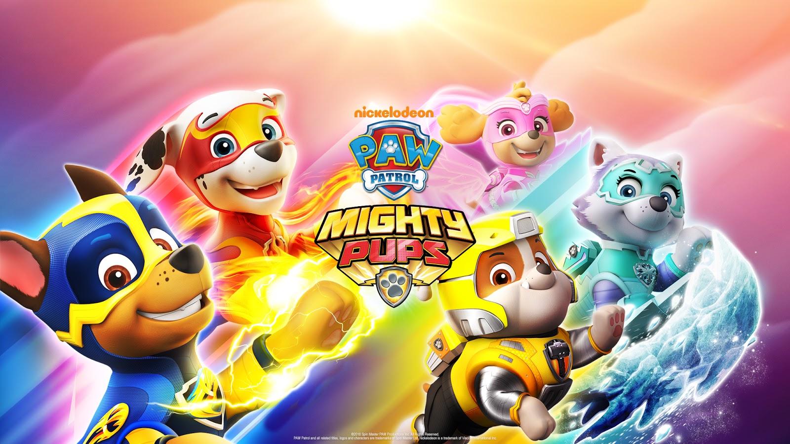 Paw Patrol Mighty Pups Wallpaper 71884 1600x900px
