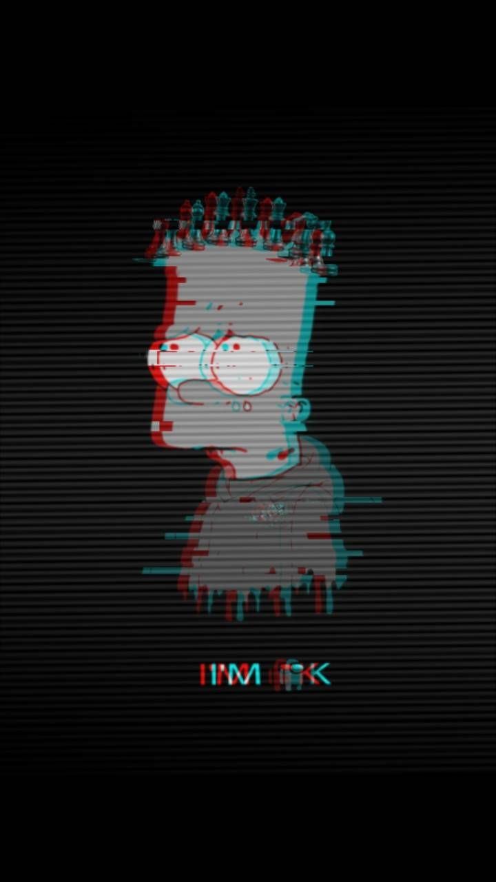 Bart Simpson Trippy wallpaper