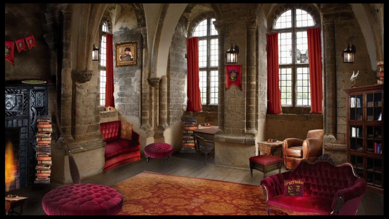 Gryffindor Common Room Ambience ASMR