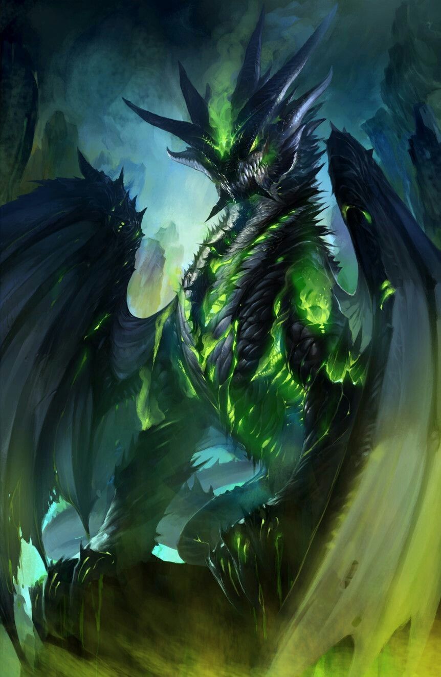 Poison Dragon. Mythical creatures art, Fantasy dragon, Dragon artwork