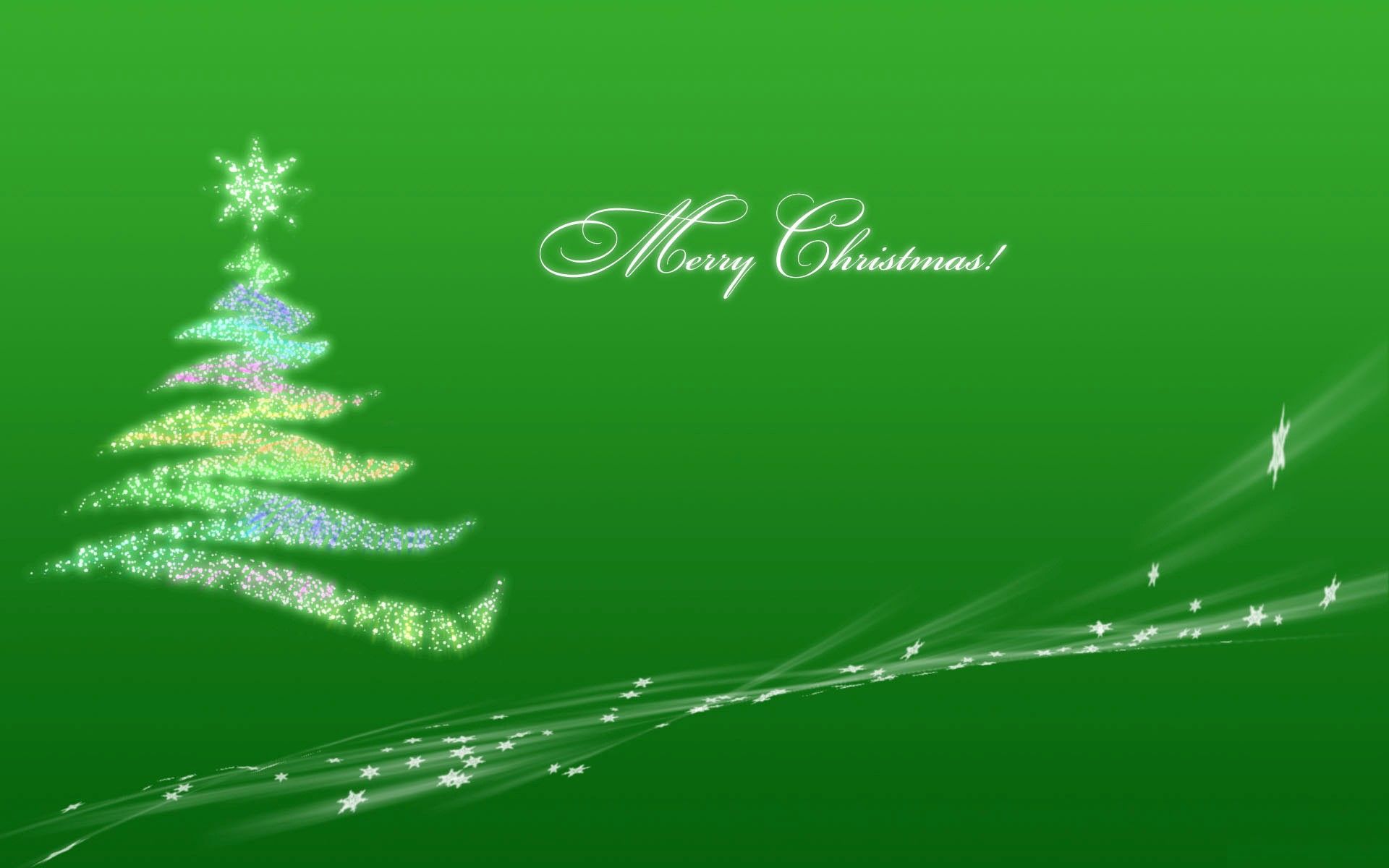 Merry Christmas Green Wallpaper on Christmas Holiday Free Download
