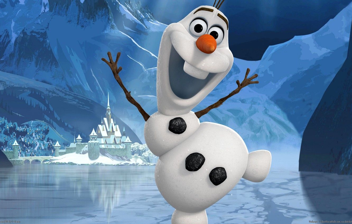 Wallpaper snowman, Frozen, Walt Disney, cold heart, Olaf image for desktop, section фильмы