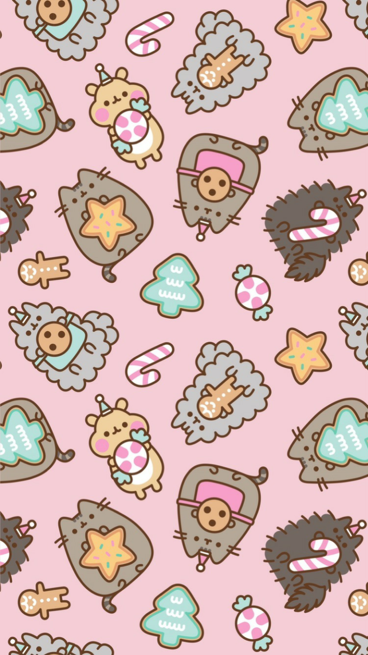 Pusheen cat wallpaper discovered