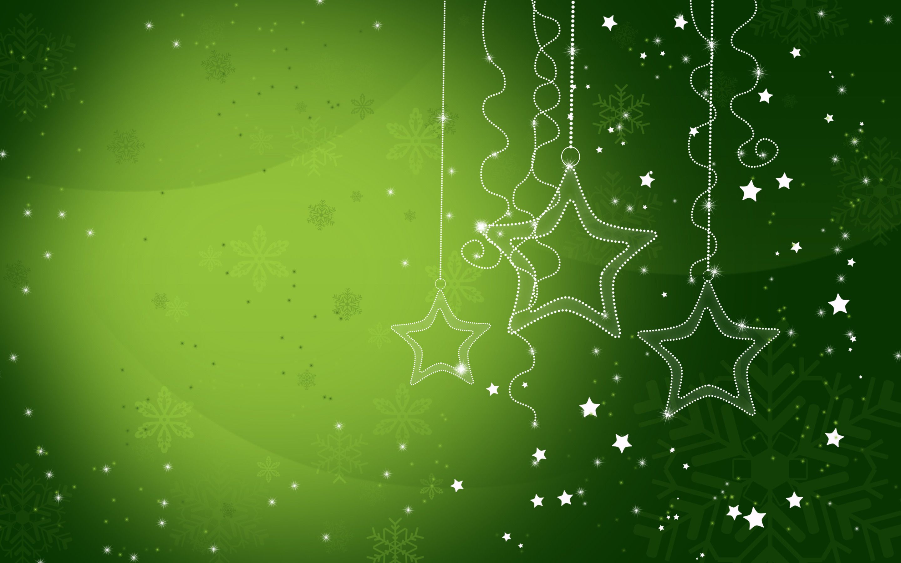 Green Christmas Background Background for Free PowerPoint