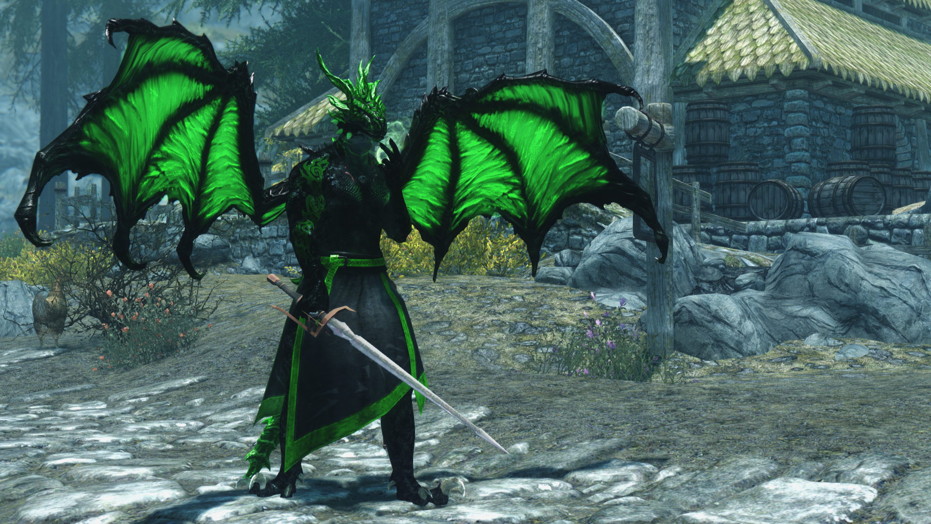 Poison dragon at Skyrim Nexus and community