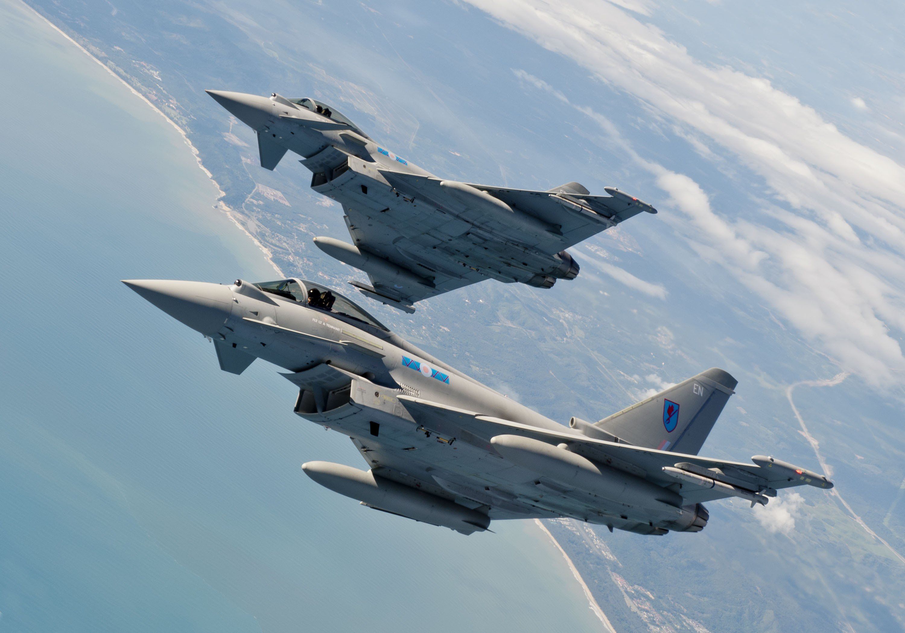 Eurofighter Typhoon, Royal Air Force HD Wallpaper / Desktop and Mobile Image & Photo