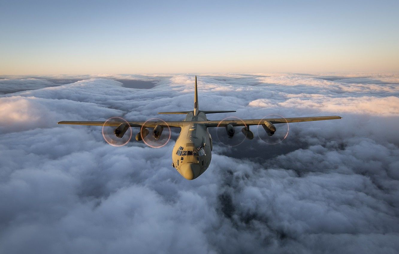 Wallpaper weapons, the plane, Hercules, Royal Air Force, C130J image for desktop, section авиация