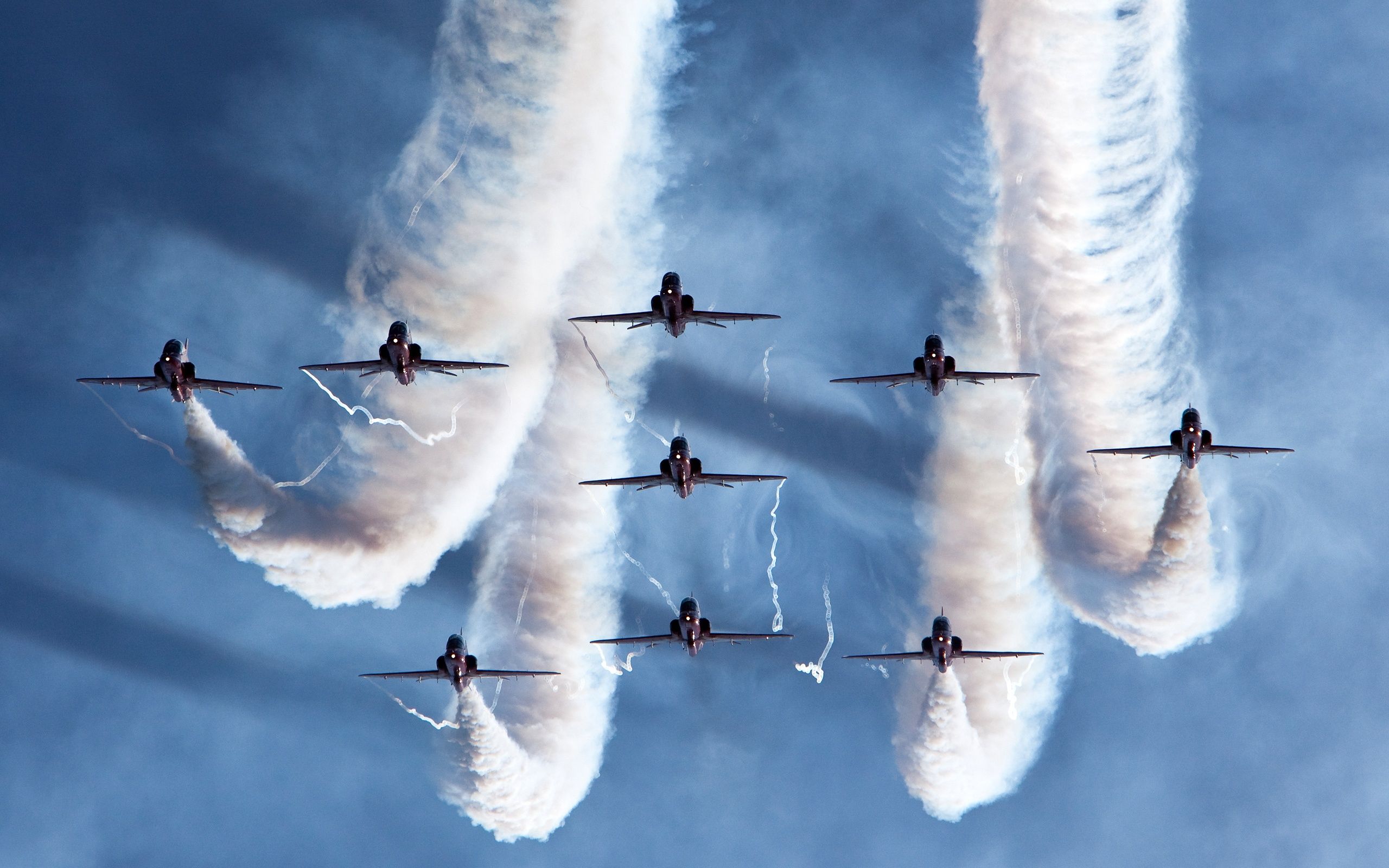 Royal Air Force Aerobatic Team Wallpaper in jpg format for free download
