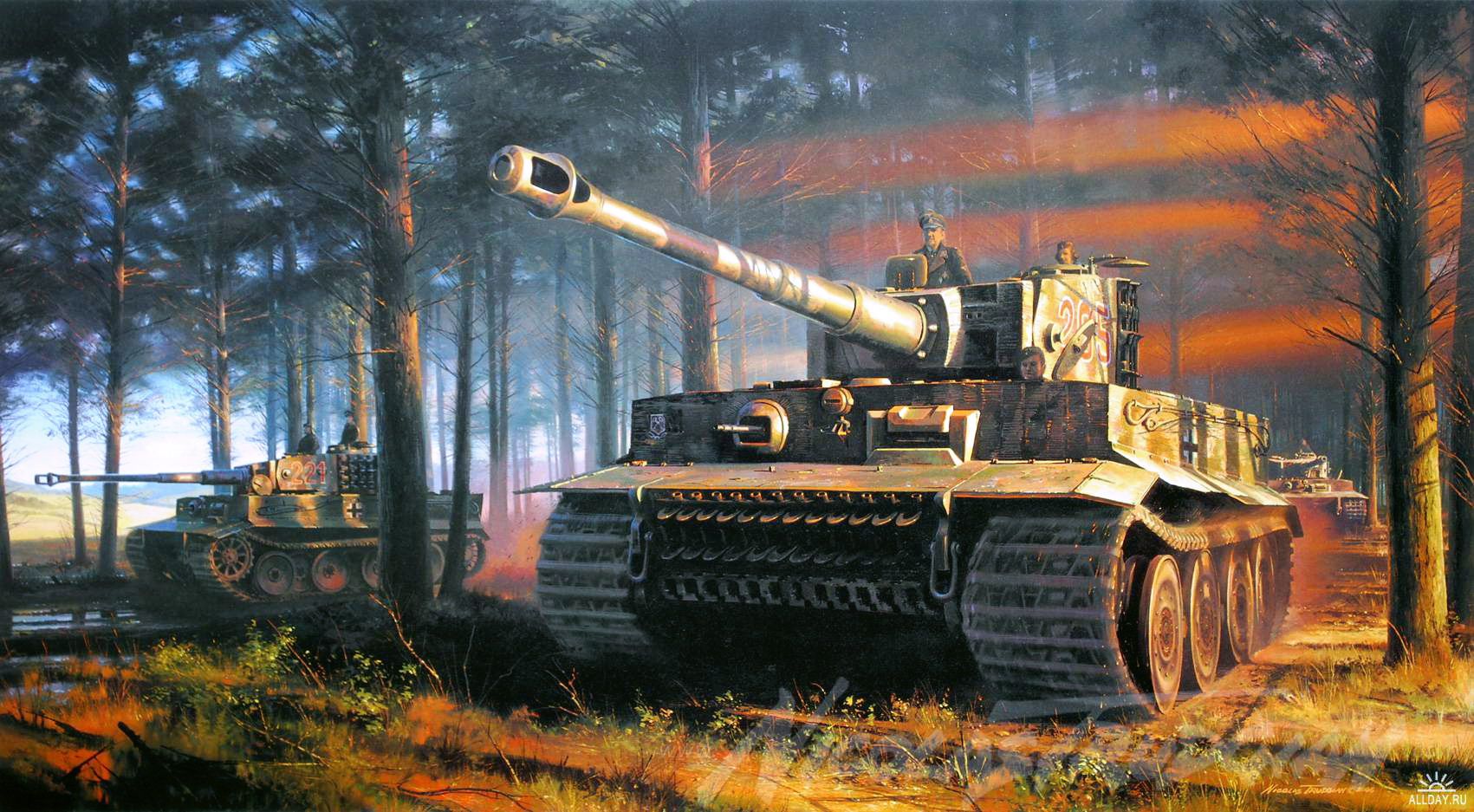 Tiger Tank Wallpaper HD HD Wallpaper