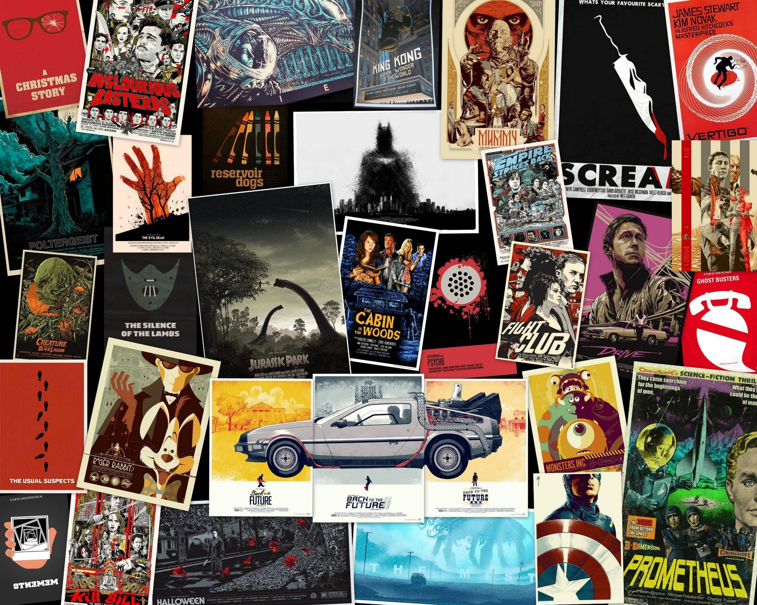 movie poster collage
