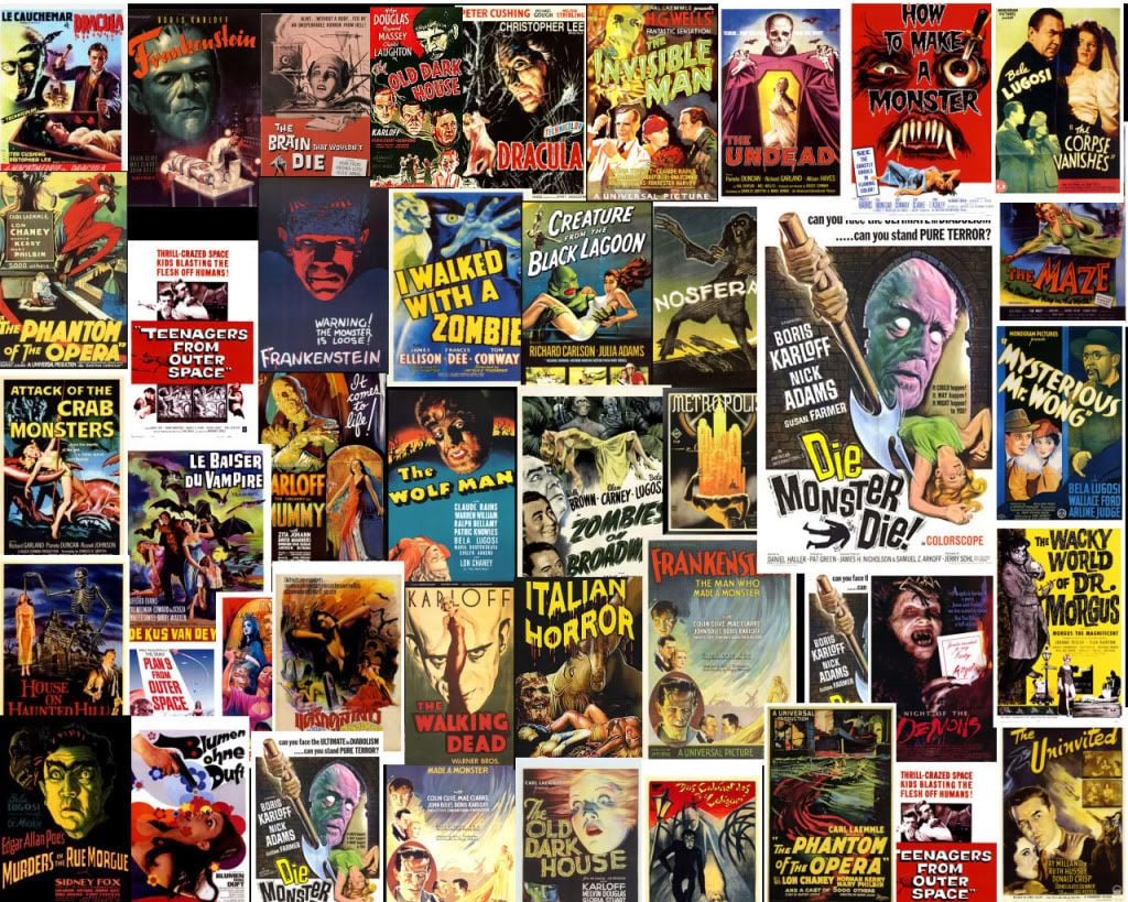 Classic Movie Collage Wallpaper