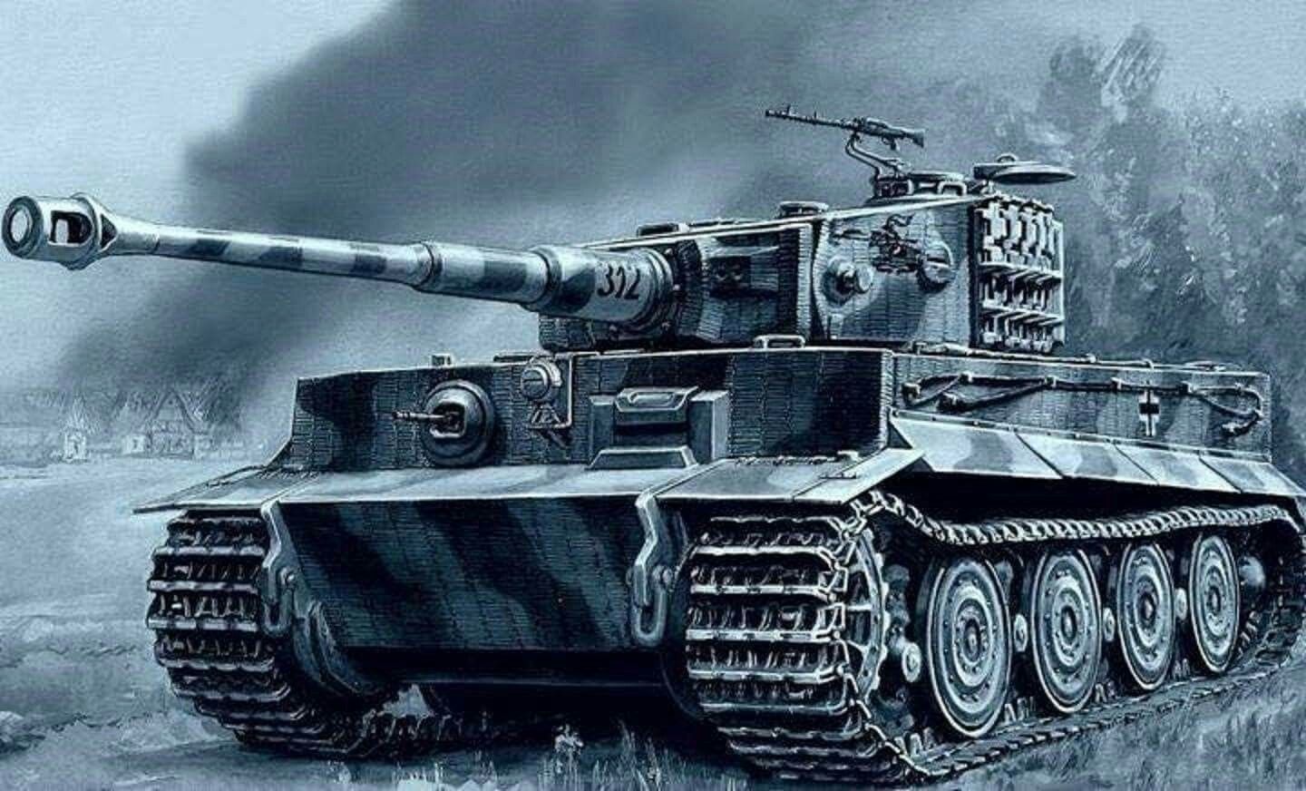 German Tiger Tanks Art. War tank, Tank wallpaper, Tiger tank