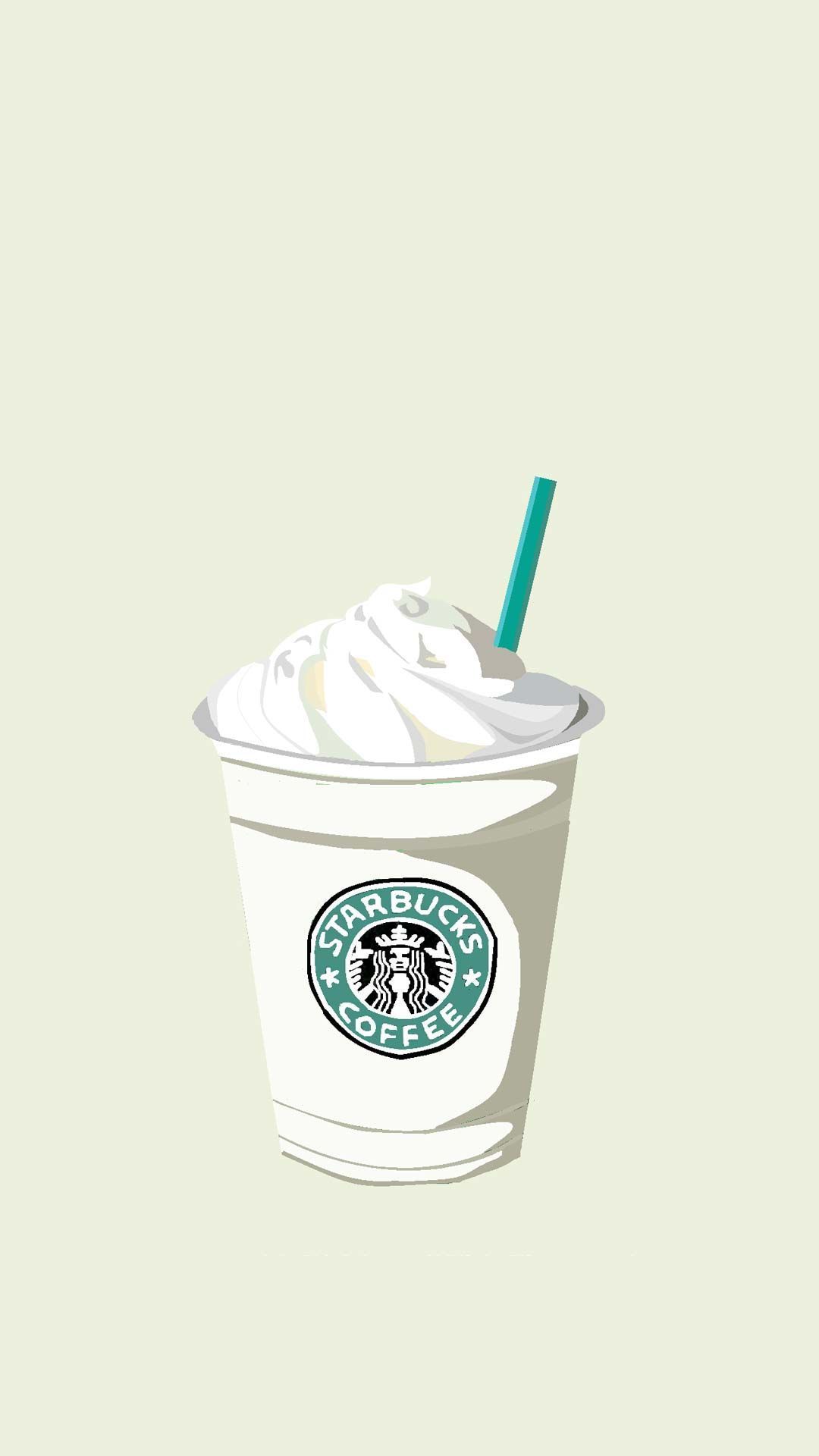 Starbucks cup with ice cream  aesthetic frappe HD phone wallpaper  Pxfuel