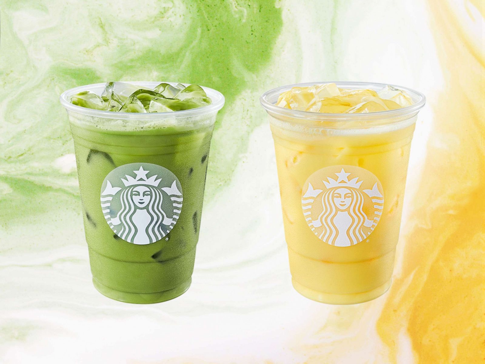 New spring menu at Starbucks includes iced pineapple coconut milk matcha