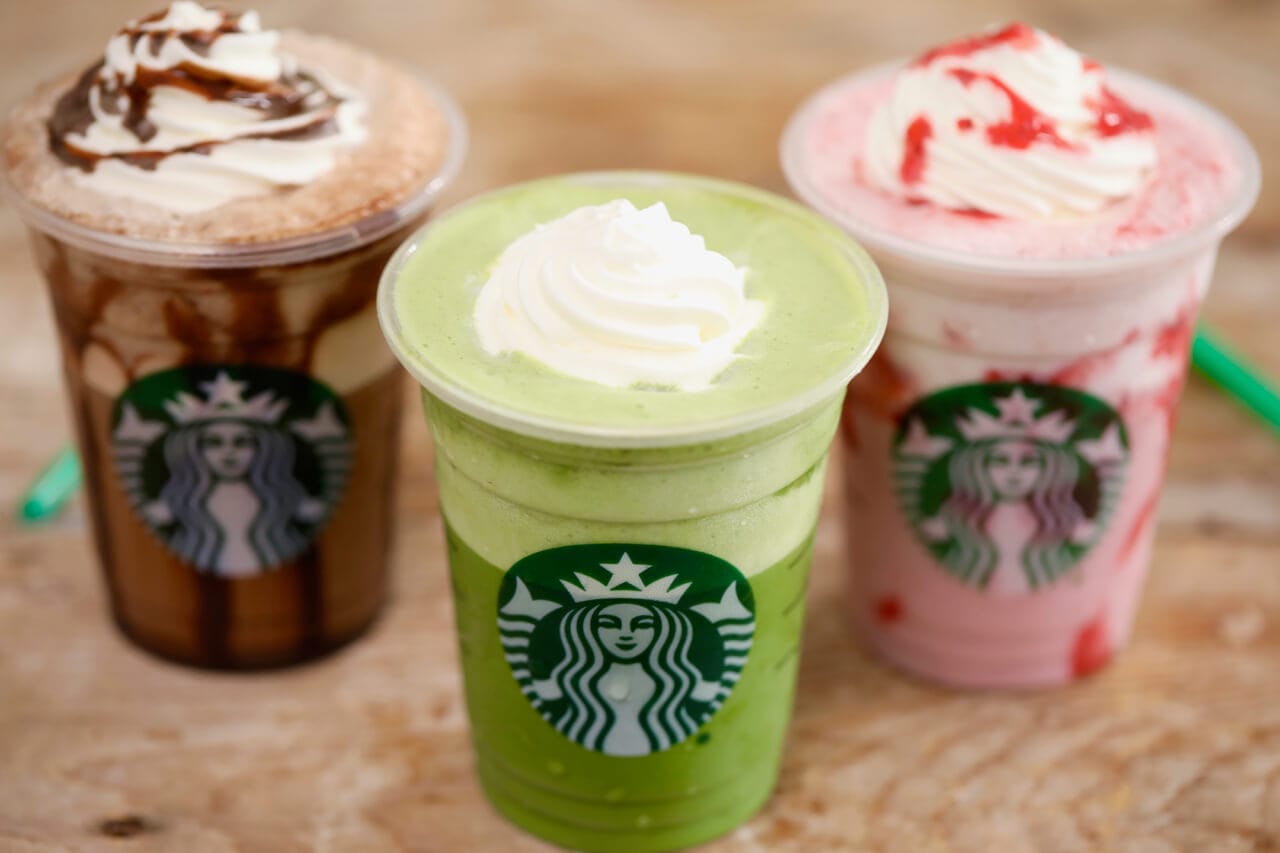 Starbucks Green Tea Frappuccino's Bigger Bolder Baking