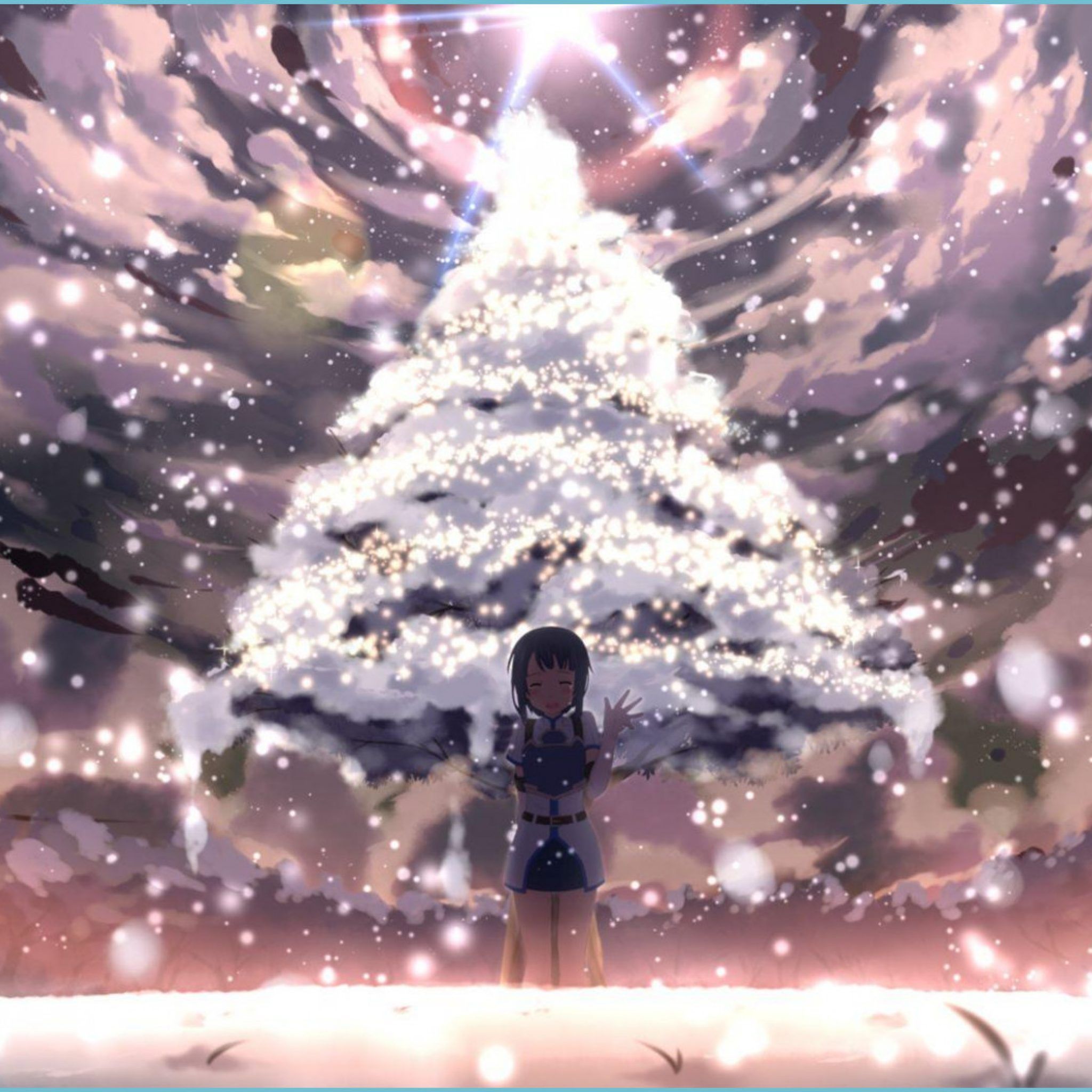 Christmas Anime Wallpaper christmas background