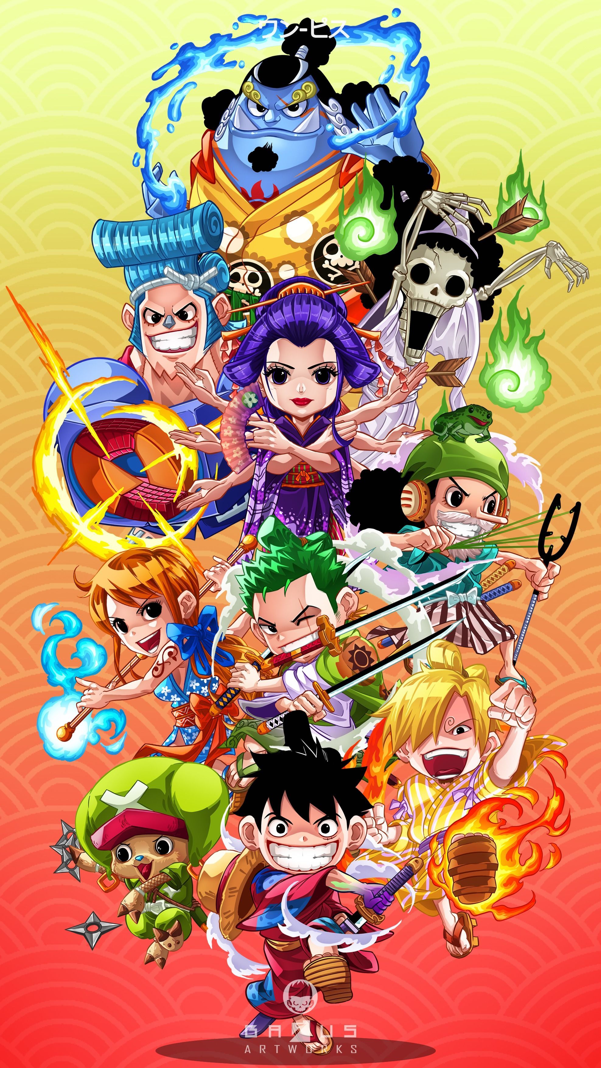 Wallpaper One Piece Wano Arc